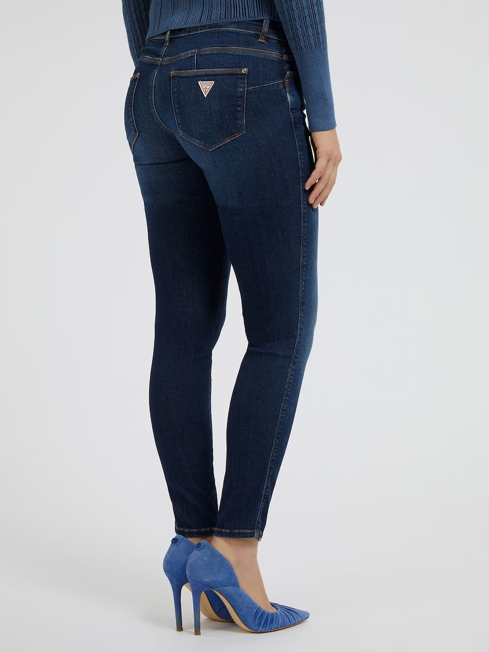 Guess Sexy Curve Stretch Skinny Jeans – Dunkelblau