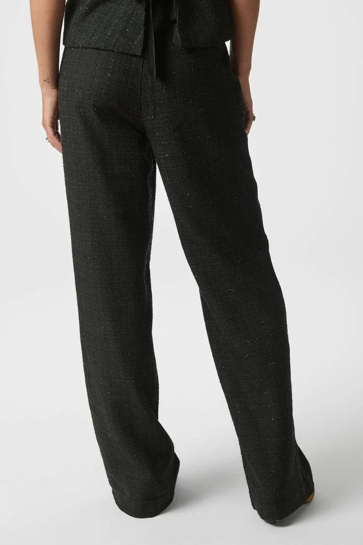 Neo Noir Emmett Bouclé-Hose – Schwarz
