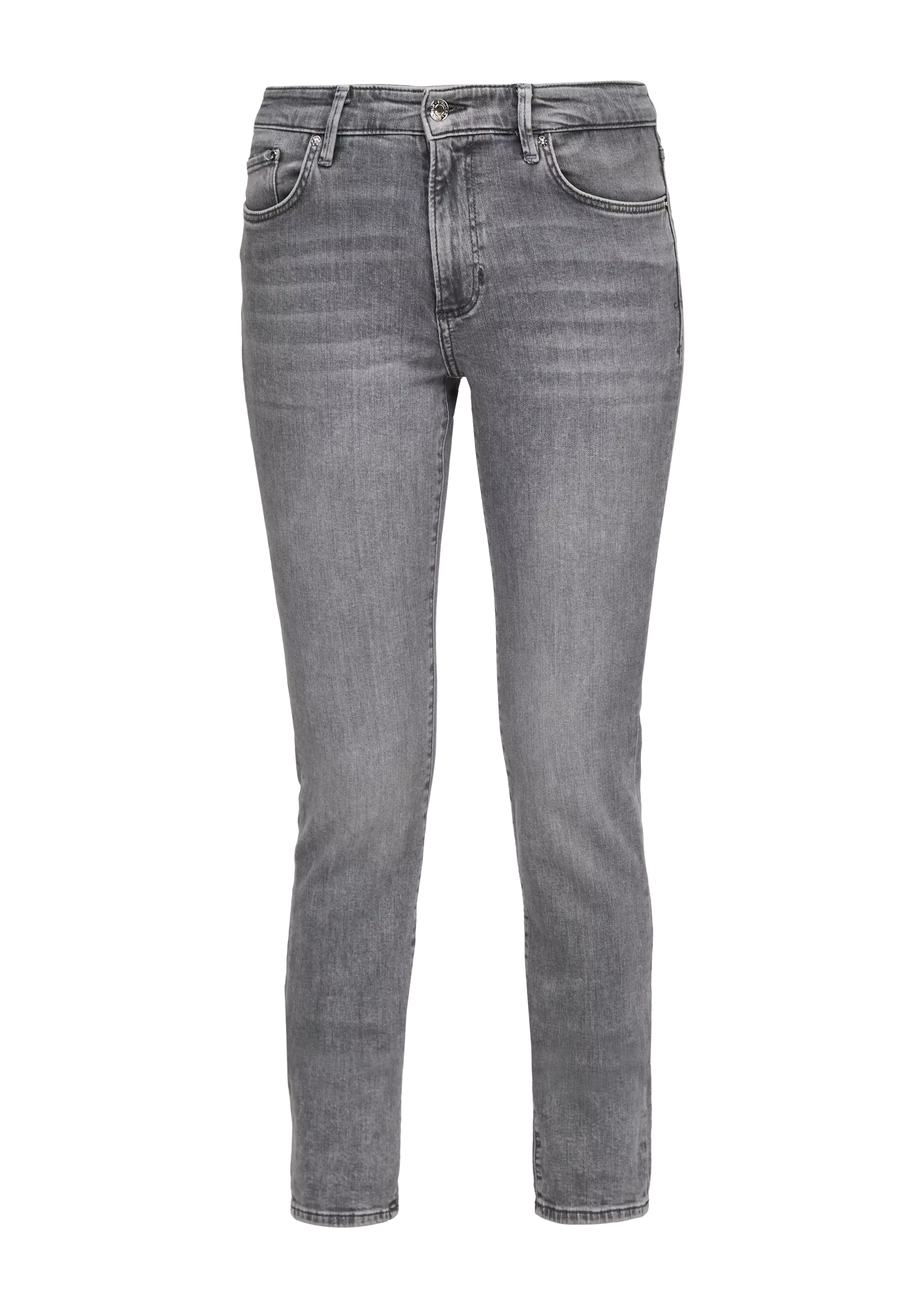 s.Oliver Betsy Slim-Fit Mid-Rise Jeans 