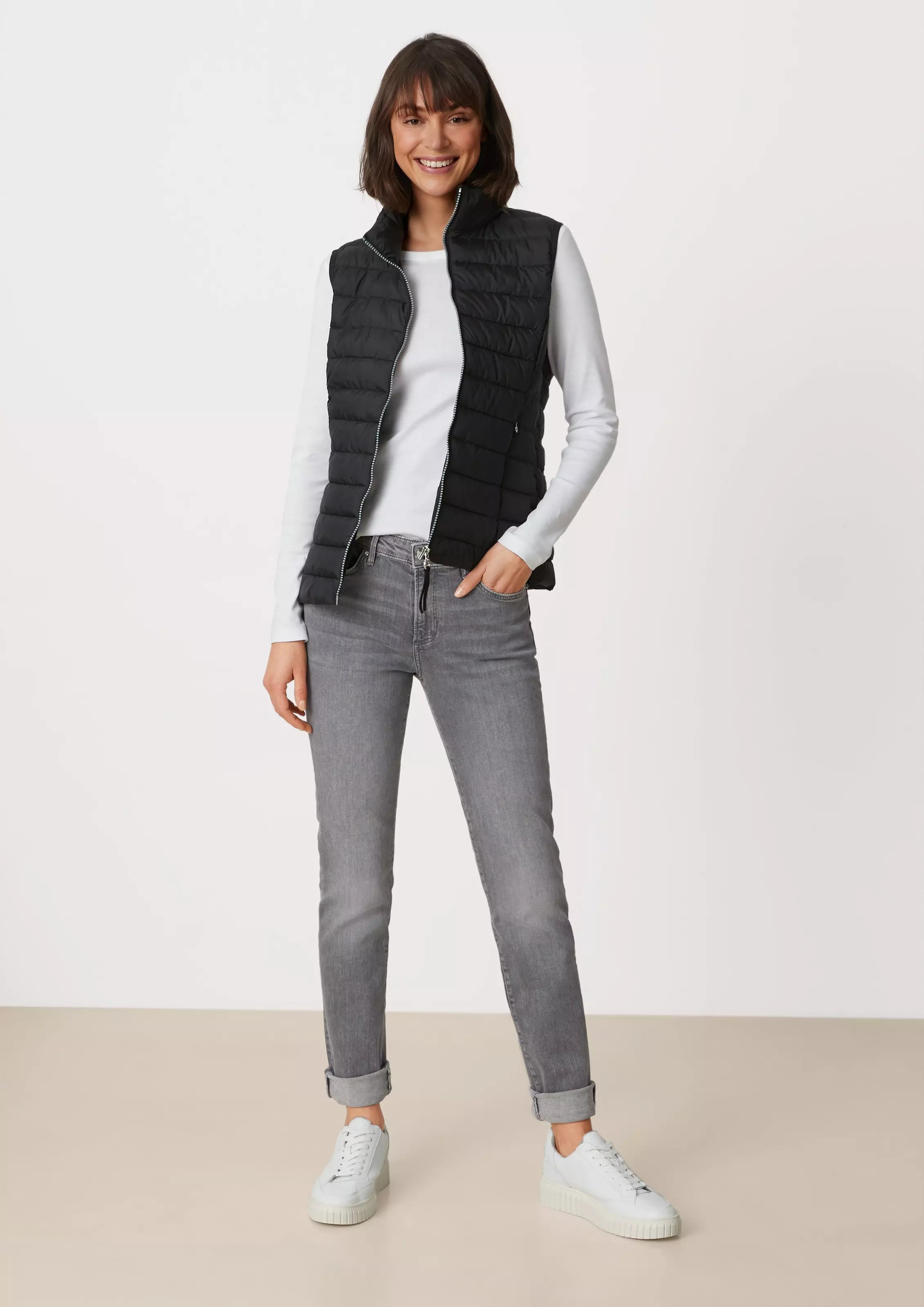 s.Oliver Betsy Slim-Fit Mid-Rise Jeans 