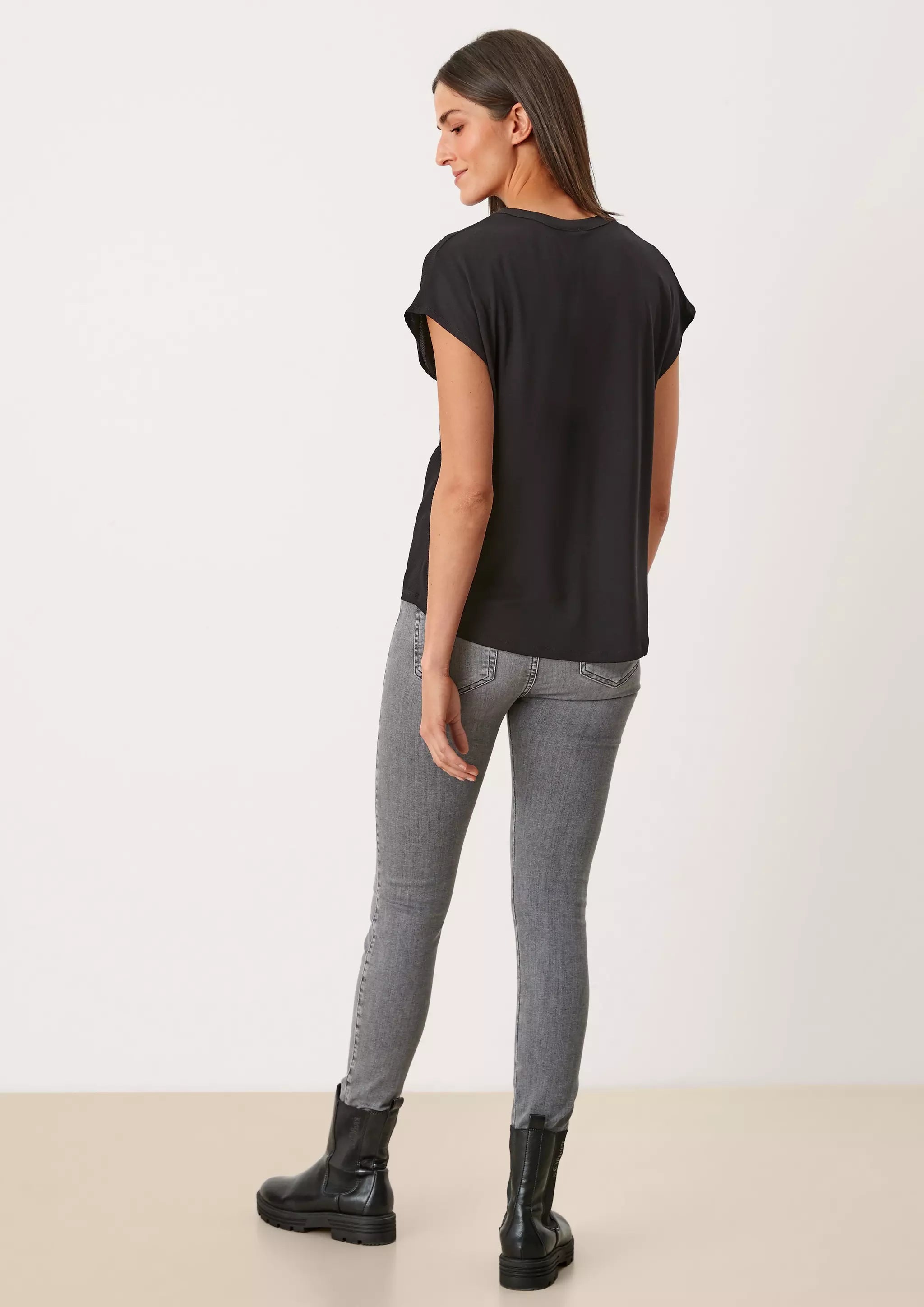 s.Oliver Viskose-Hemdmaterialmischung