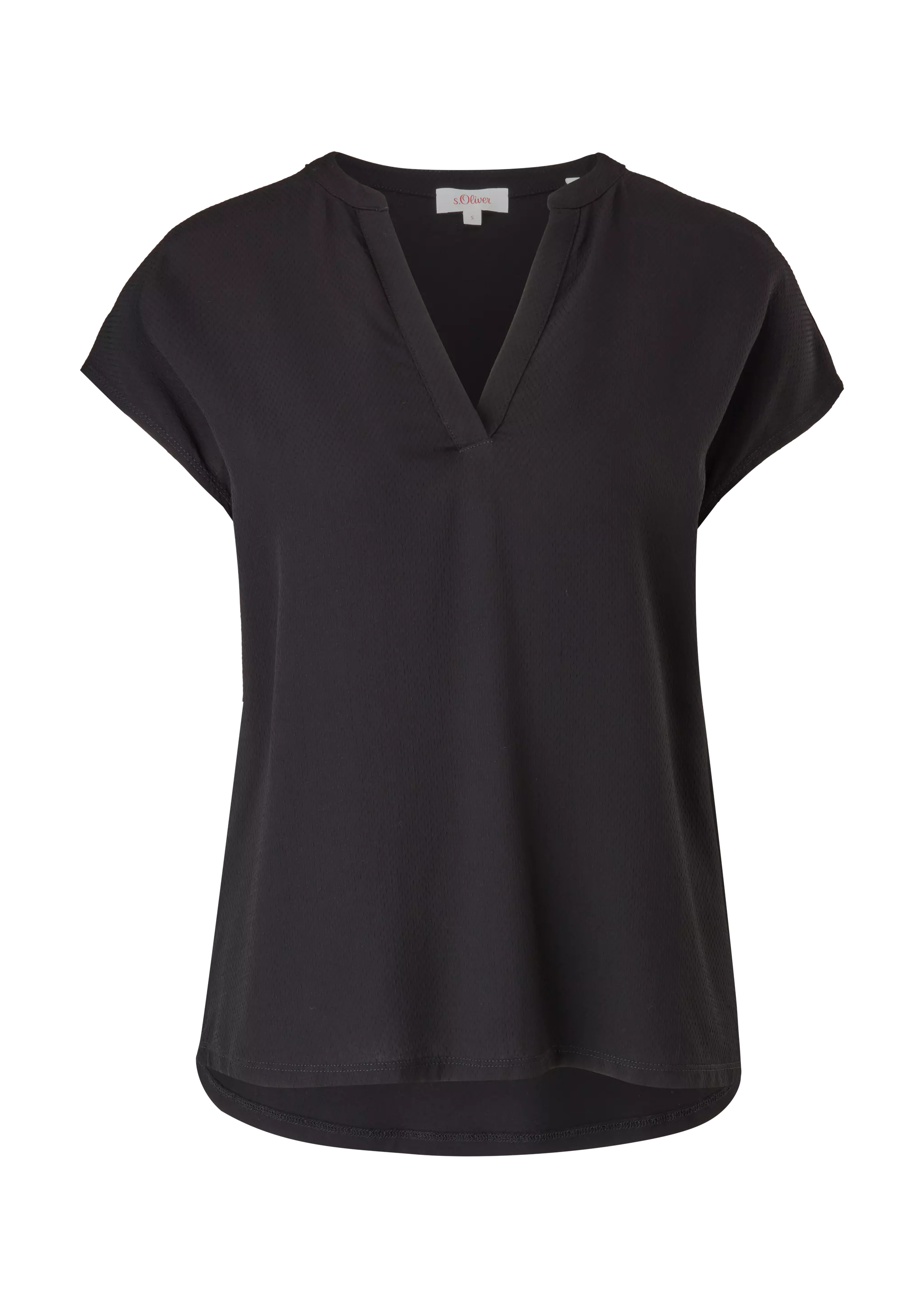 s.Oliver Viskose-Hemdmaterialmischung