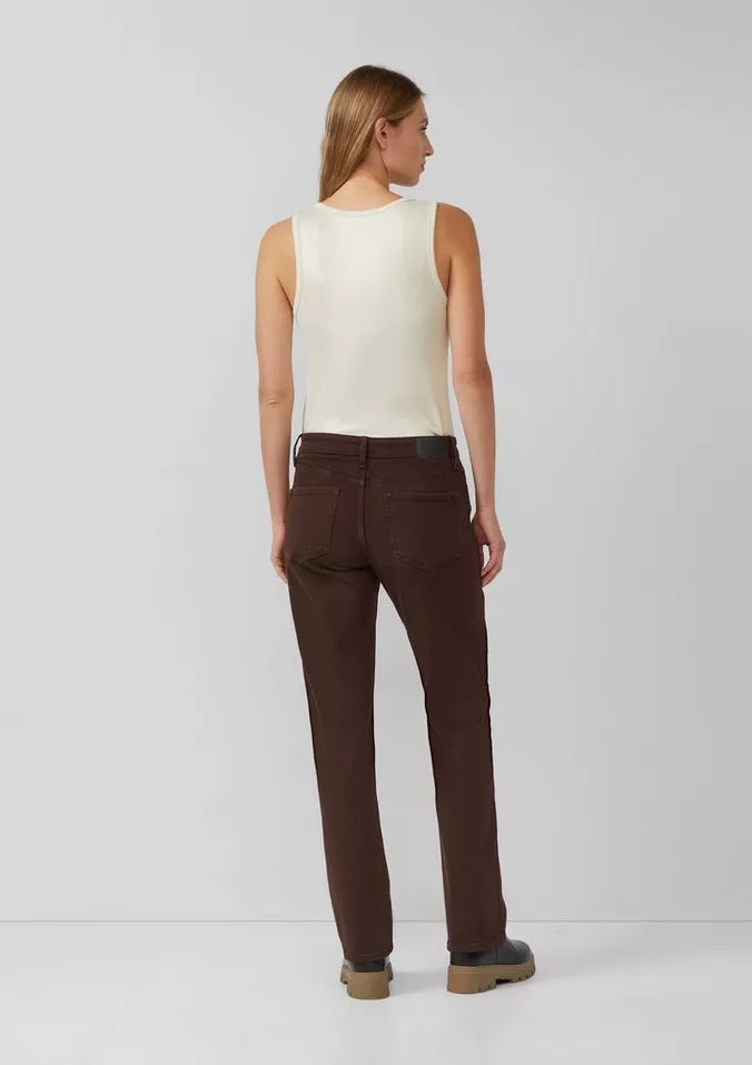 s.Oliver Schimmerndes geripptes Tanktop