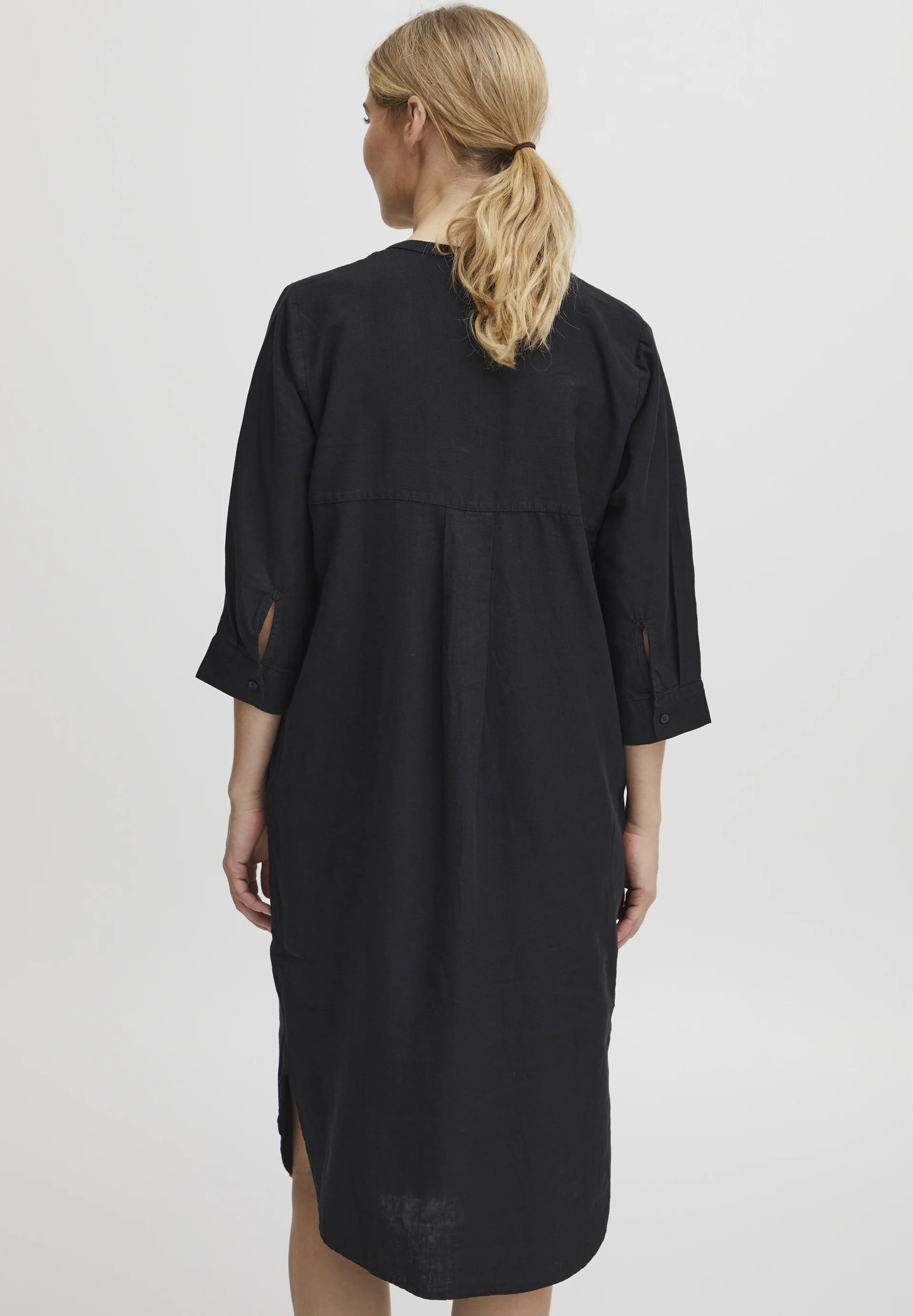 b.young BYFalakka - Hemdkleid - schwarz