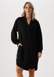 Neo Noir Lexia Crêpe-Kleid – Schwarz