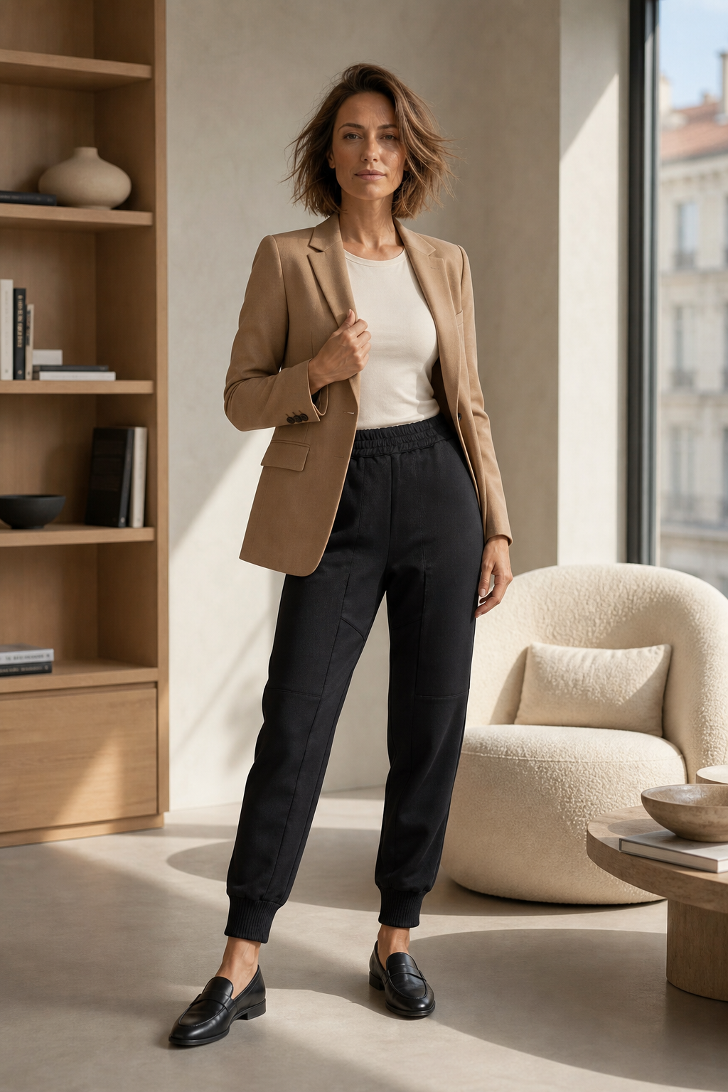 Co'couture Almira CC LL Hose – Schwarz