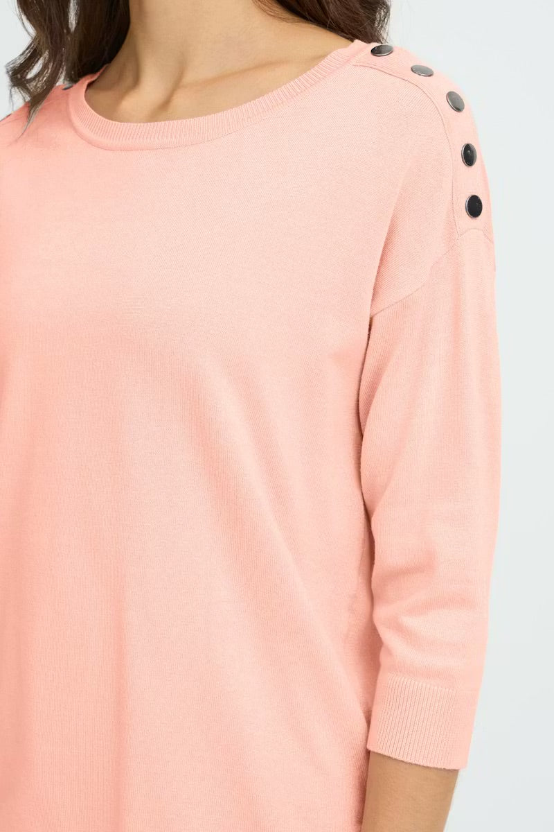 Fransa FRZUBASIC 114 Pullover - Zartrosa
