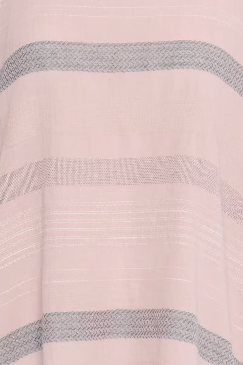 Sorbet SBKARLINE Bluse - Rosa mit silbernen Streifen