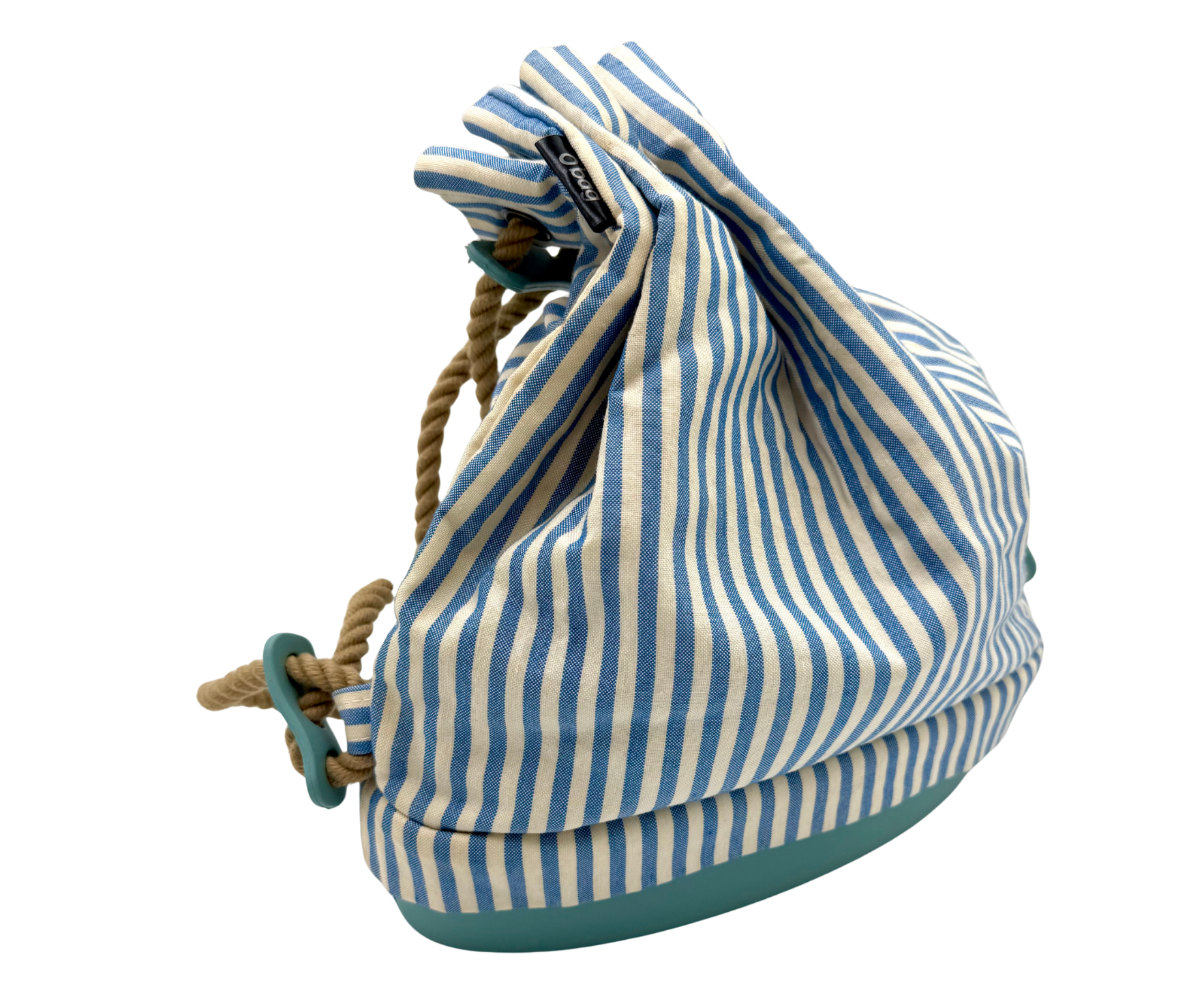 O bag Beach-Tasche – marineblau gestreift