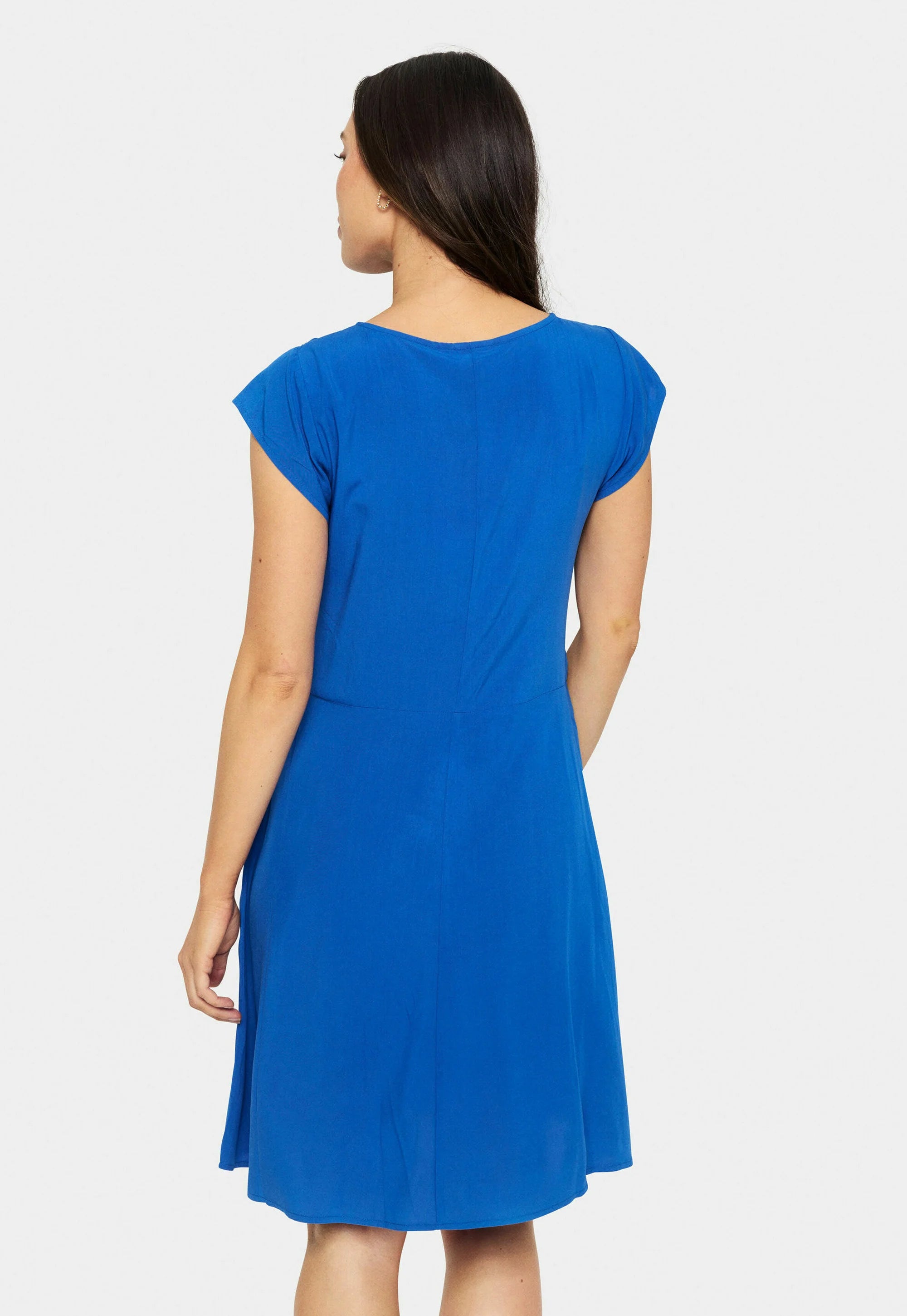 Saint-Tropez-Tageskleid – Blauer Iolith