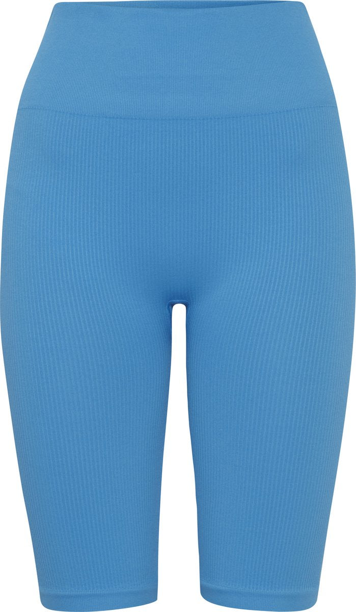 The Jogg Concept JCSahana Nahtlose gerippte Radlerhose – Blau