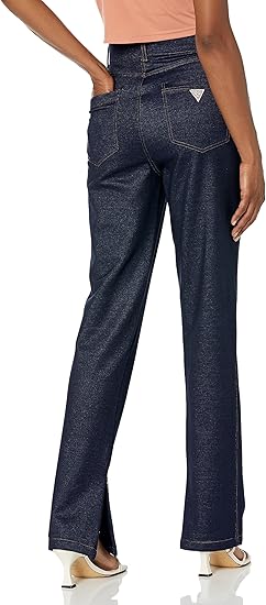 Guess Caroline Damen Dark Blue Straight-Leg Jeans