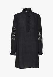 Saint Tropez GreyaSZ Hemdkleid - Schwarz