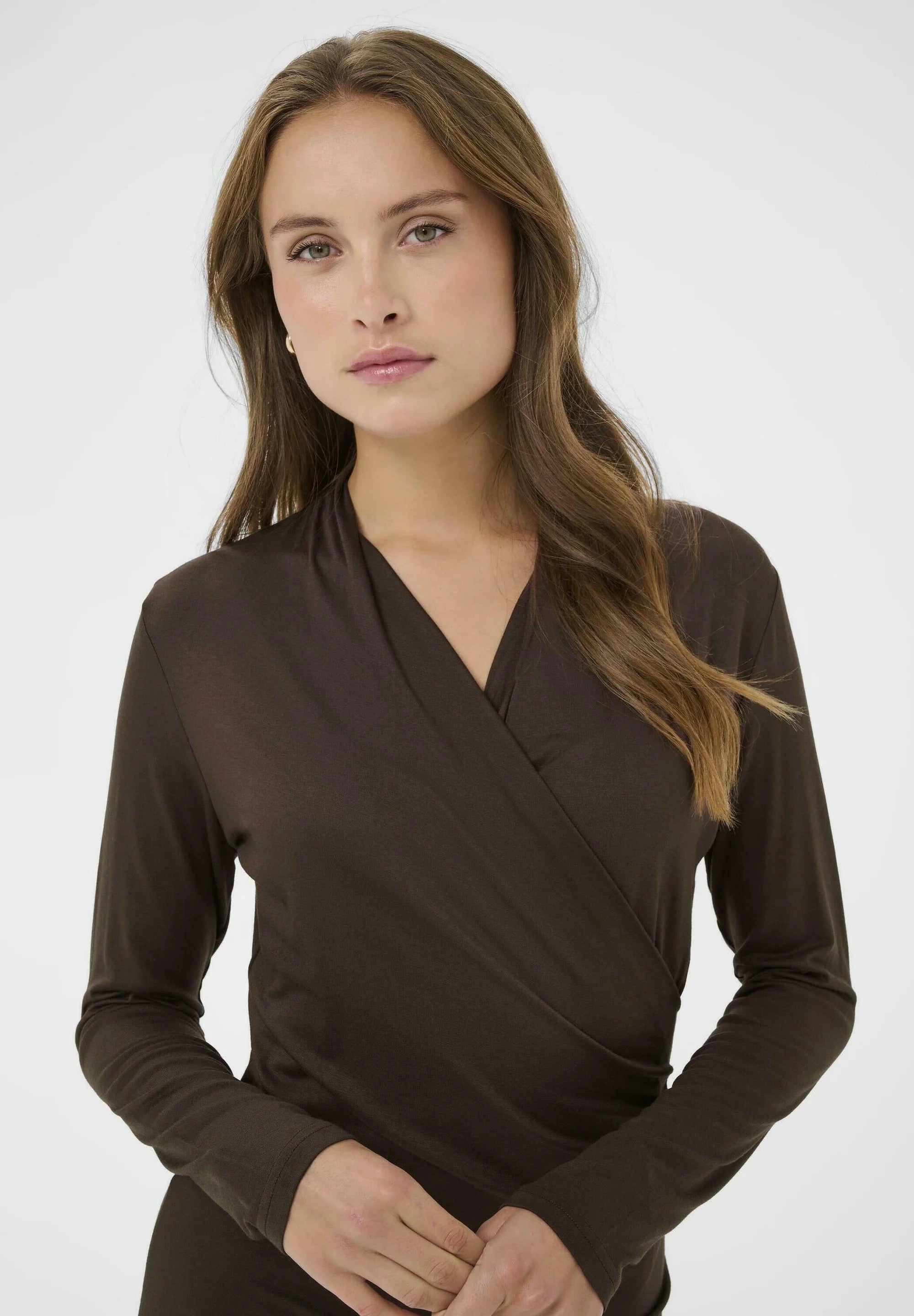 Saint Tropez ViggaSZ Wickelkleid - Mulch