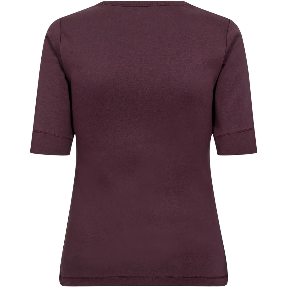Co'couture Granny CC Bio-Baumwoll-T-Shirt – Aubergine