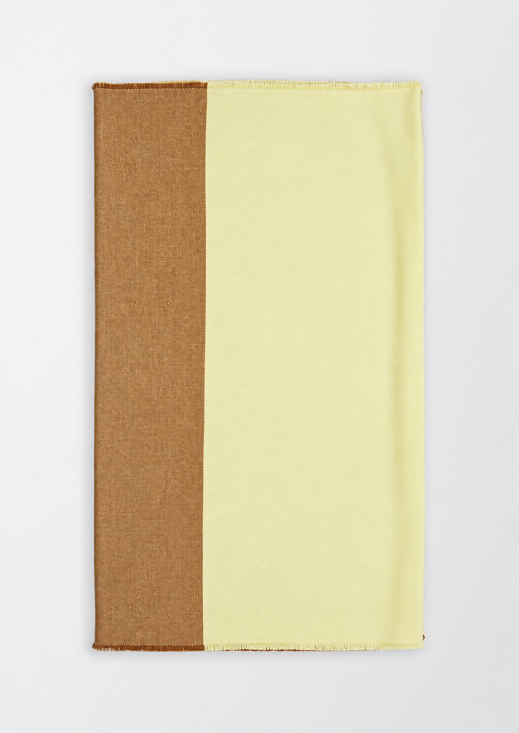 s.Oliver Loop-Schal mit Modal – Gelb und Braun