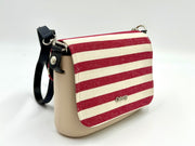 O bag Pocket Crossbody-Tasche mit gestreifter Klappe – sommerlich, clean, praktisch