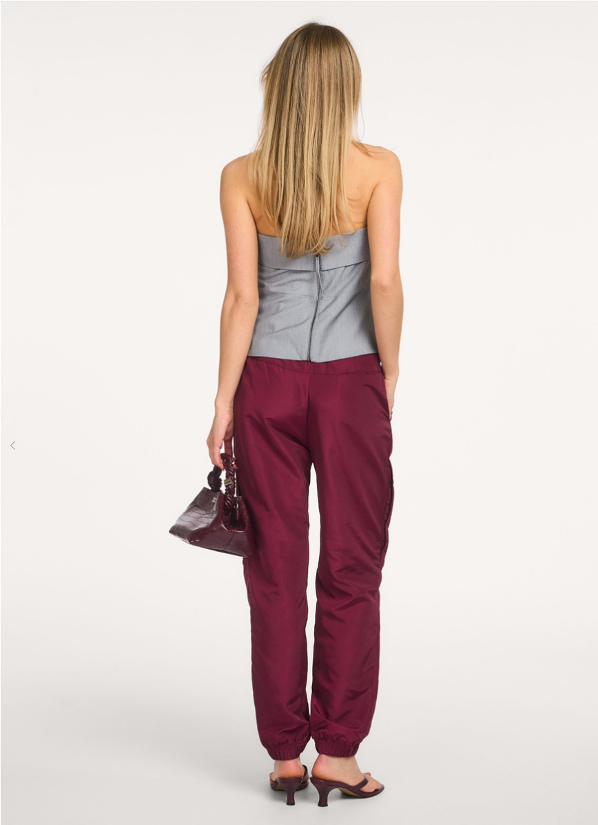 Co'couture Trice Tech-Jogginghose – Burgund