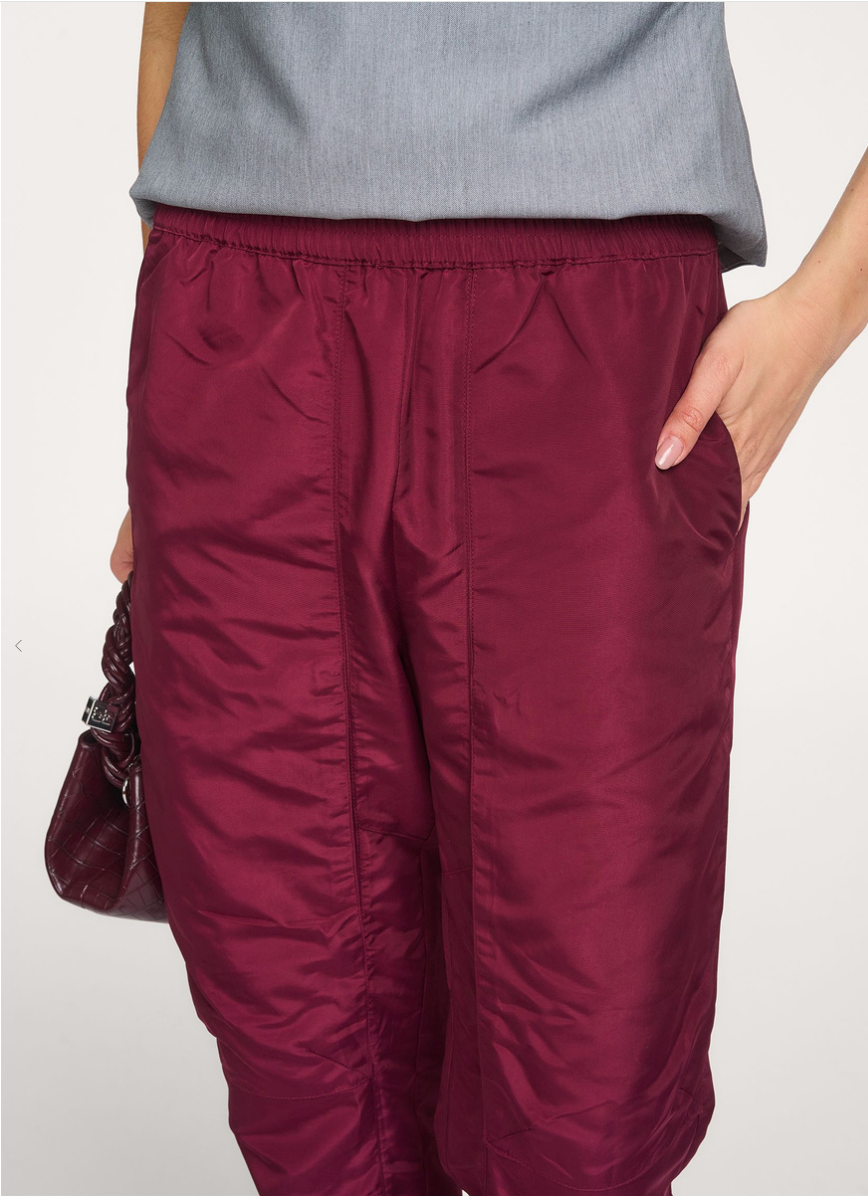 Co'couture Trice Tech-Jogginghose – Burgund