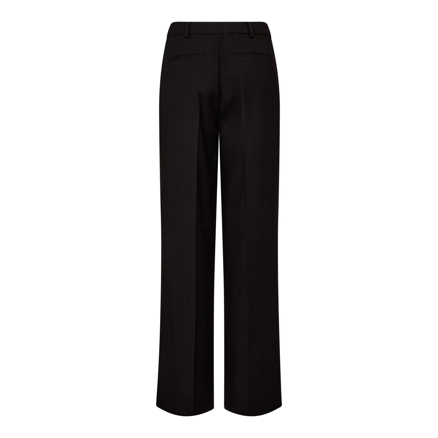 Co'couture Matty Wide-Leg-Hose mit Wellennaht – Nerzbraun