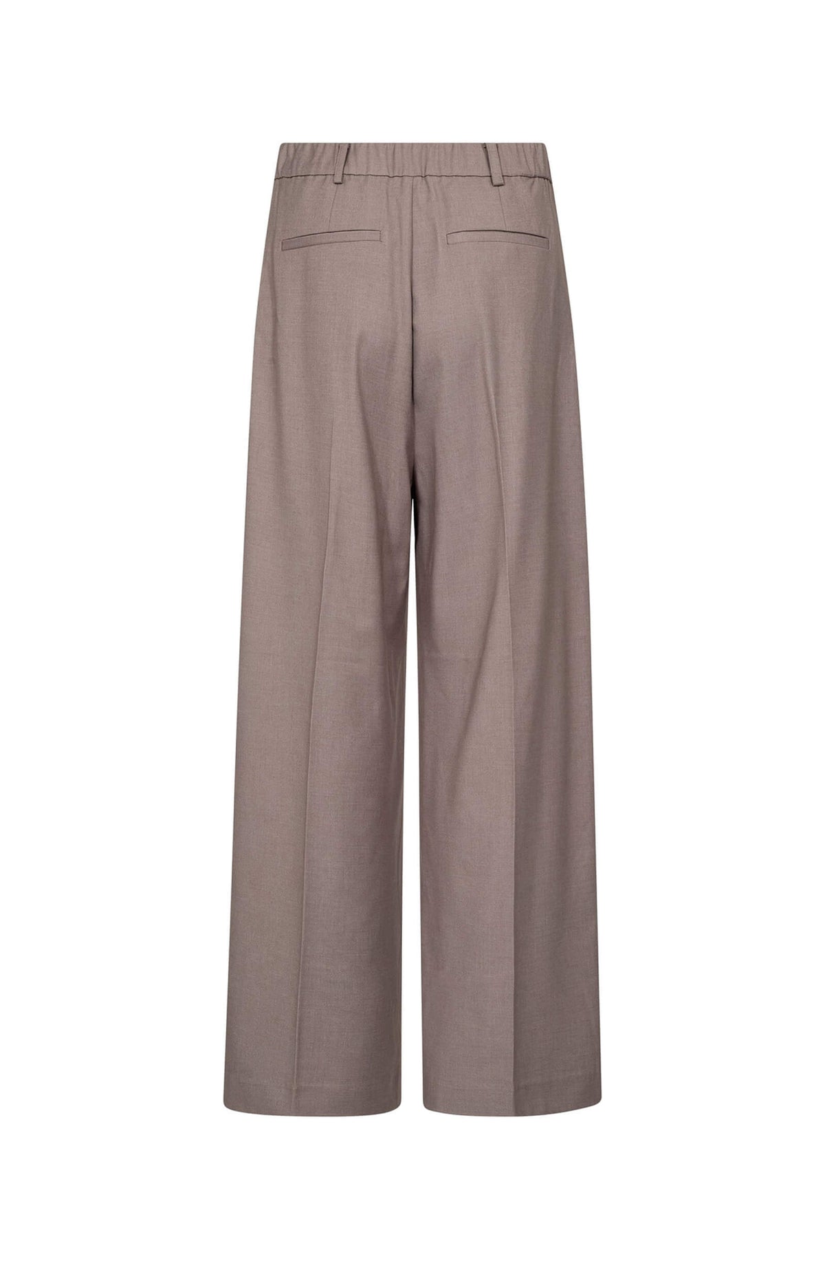 Co'couture Matty Wide-Leg-Hose mit Wellennaht – Mauve