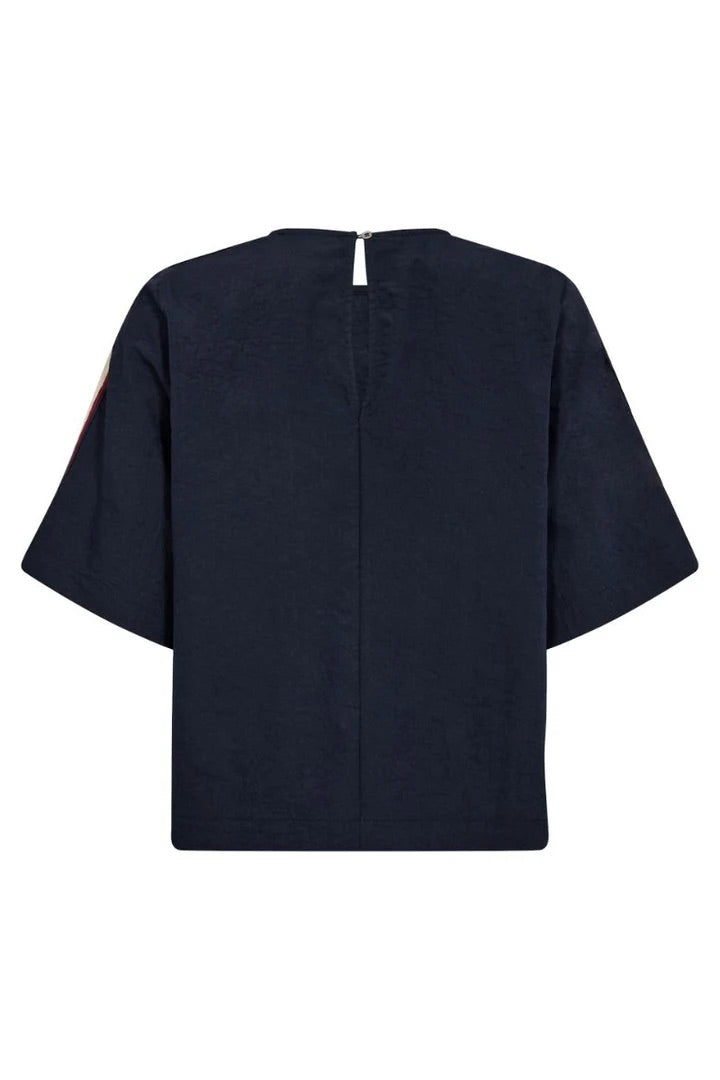 Co'couture Mingus CC Bluse SS – Navy