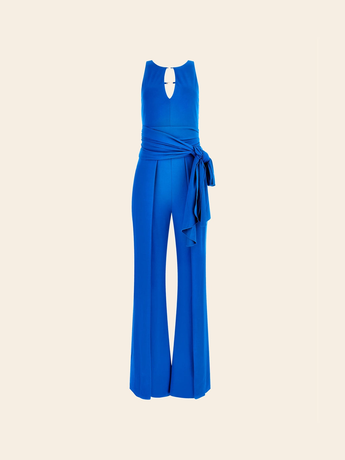 Marciano by Guess Kiki Wide-Leg Jumpsuit – Cobalt Blue, chic sleeveless palazzo design, perfect for women's fashion, outlet, designer clothing.
