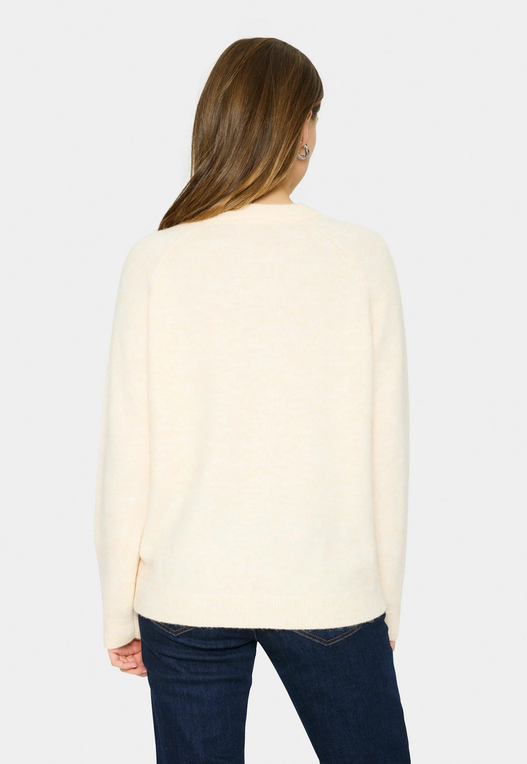 Saint Tropez GARBIESZ Pullover - Seedpearl