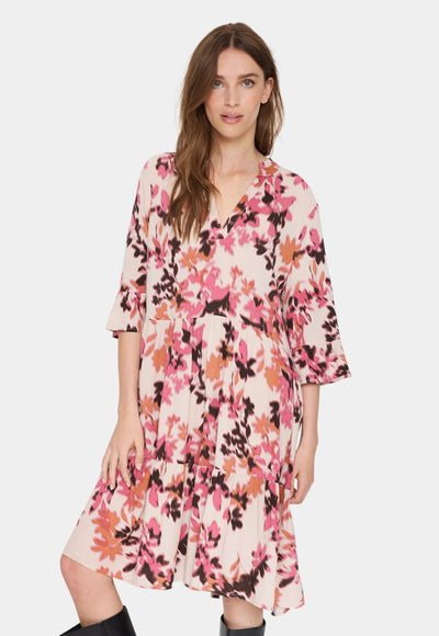 Stufenkleid Saint Tropez - Grau Chateau Blooms