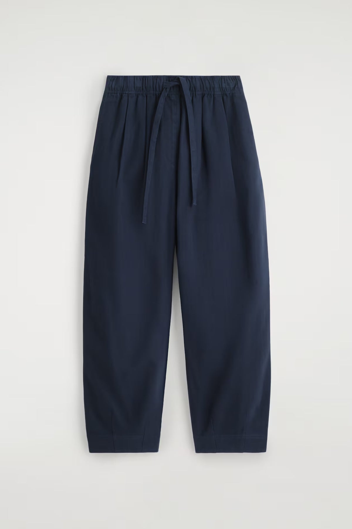 Neo Noir Prina C Damenhose aus Baumwollpopeline – Marineblau