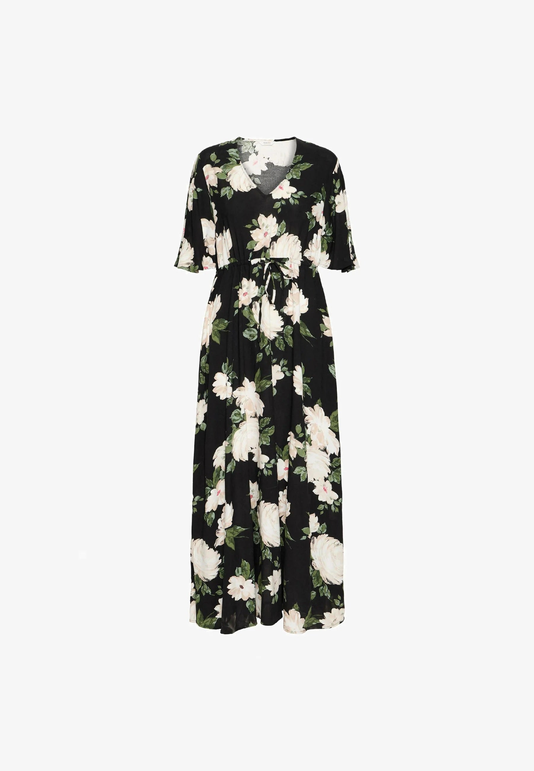 b.young BYMMJOELLA - Maxikleid - schwarze Rosen
