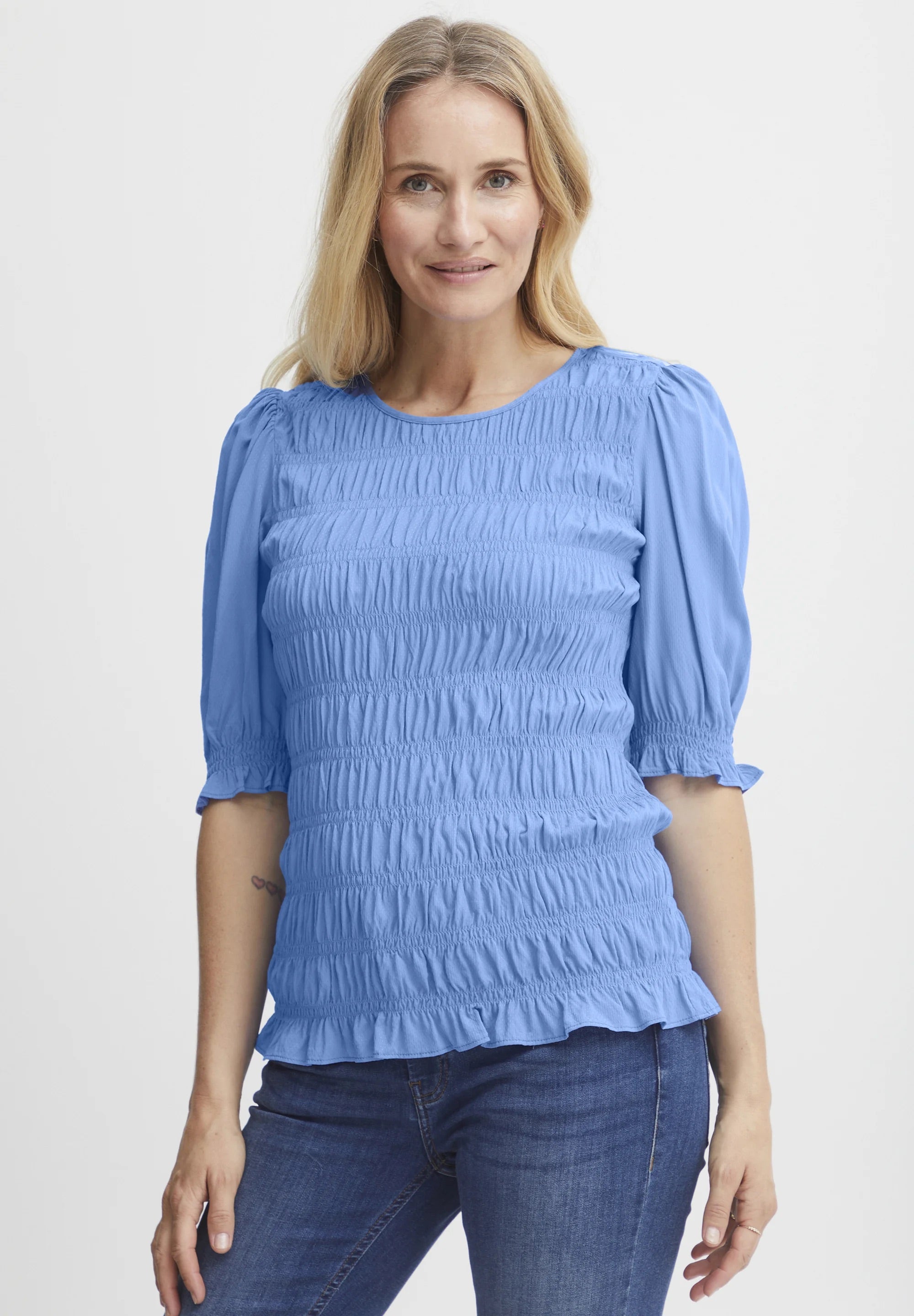 Fransa FRMALU Bluse - Ultramarinblau