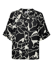 Fransa Frkay Bluse - Abstrakter Druck