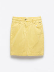 b.young Jeansrock – Gelb