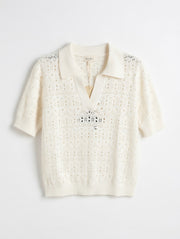 Part Two Senia Polostricktop – Creme