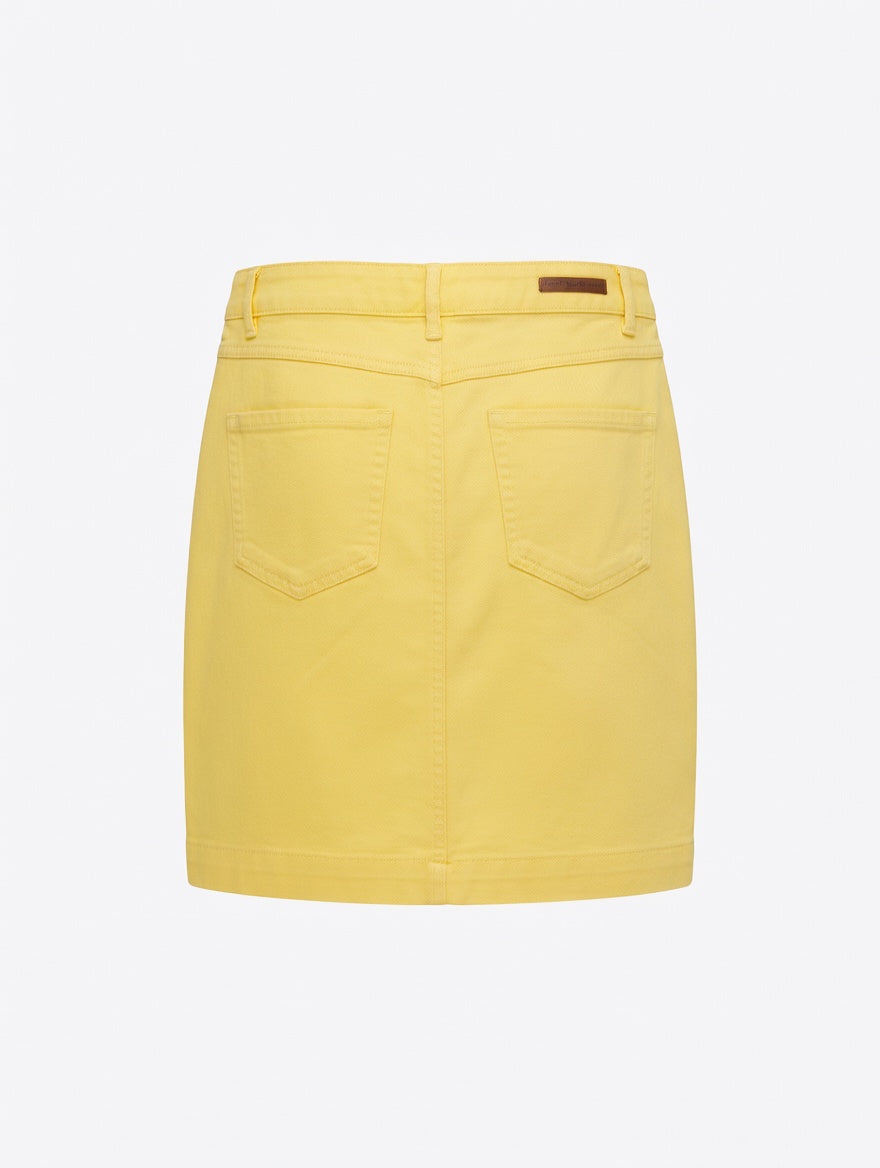 b.young Jeansrock – Gelb