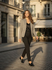 Zero Leichter Sommerblazer – Graubeige