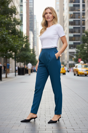 Saint Tropez CelestSZ Trousers - lifestyle photo outdoor setting