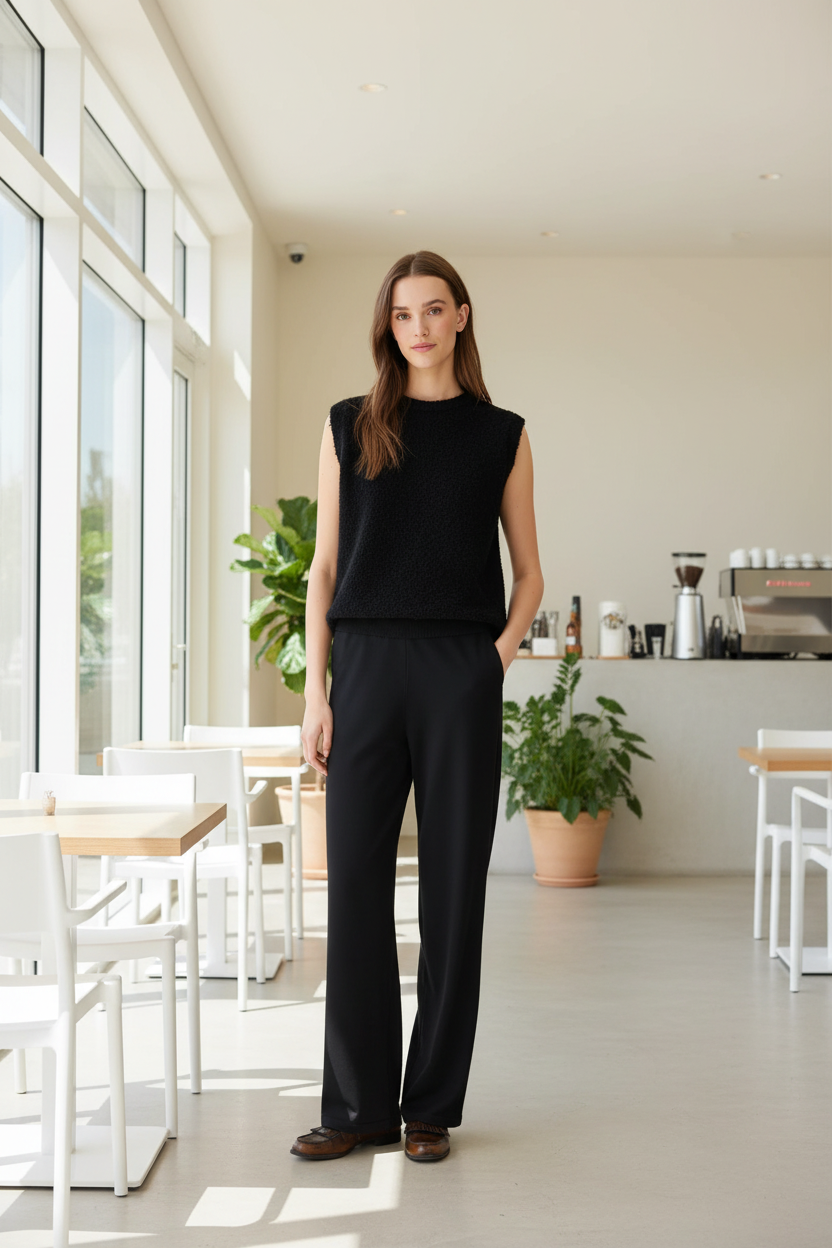 Saint Tropez MilaSZ Pants - lifestyle photo indoor setting