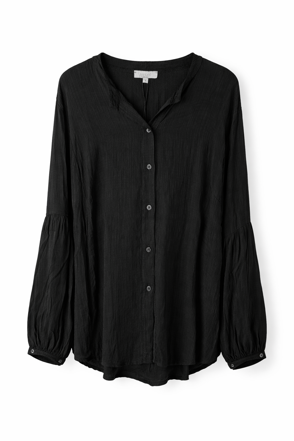 Sorbet SBPAJA Button-Down Hemd - Schwarz