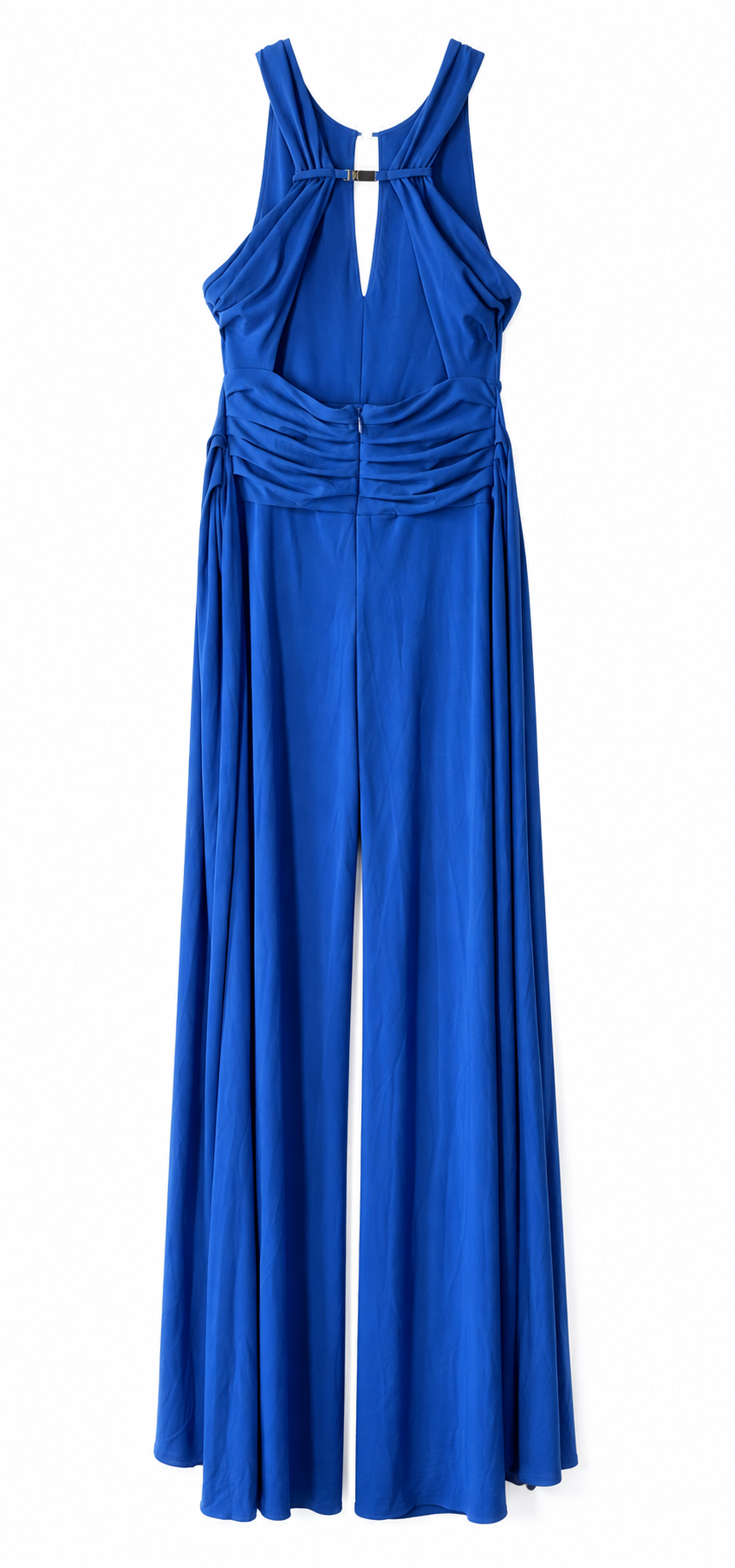 Marciano by Guess Kiki Wide-Leg Jumpsuit – Cobalt Blue, stylish sleeveless palazzo jumpsuit for women's fashion outlet.