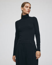 MSCHOlivie R LS Top schwarz