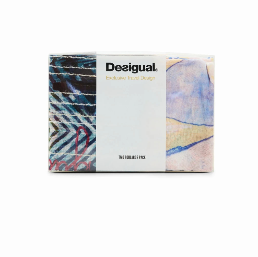 Desigual Damen-Schal – 2 Stück