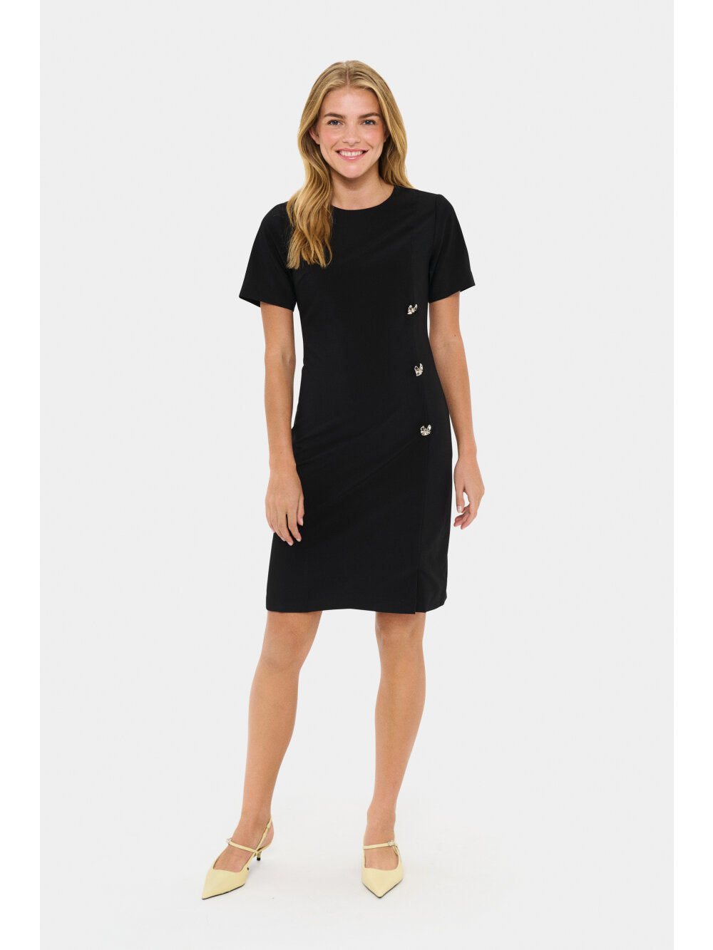 Saint Tropez MeaganSZ SS Kleid - Schwarz