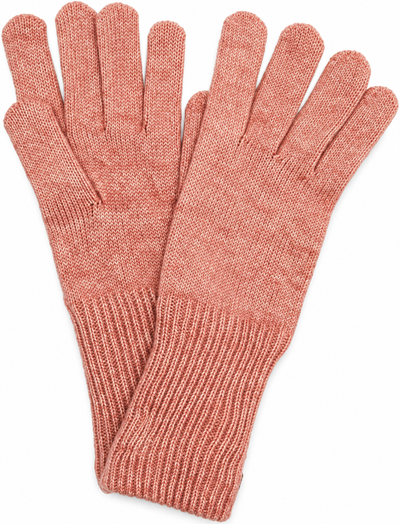 s.Oliver Damen-Strickhandschuhe – Lachsrosa